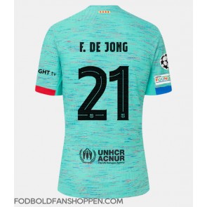 Barcelona Frenkie de Jong #21 Tredjetrøje 2023-24 Kortærmet